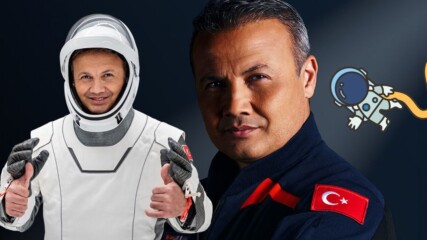 Първият турски космонавт излетя тази нощ към Международната космическа станция!😲🚀