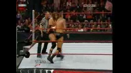 Raw 15.03.10 - Randy Orton vs Triple H 