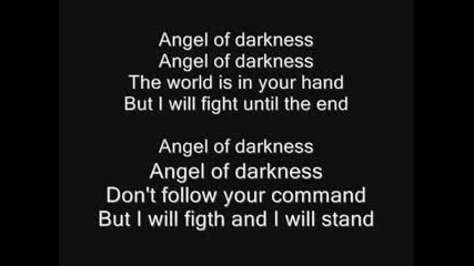 Alex C. - Angel Of Darkness С Текст