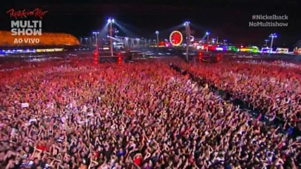 Nickelback - Something In Your Mouth - Rock In Rio,brazil [2013]