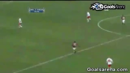 Milan vs Bari гол на Ibrahimovic 