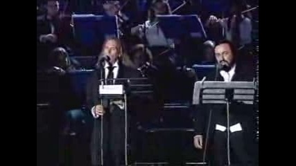 Luciano Pavarotti & Michael Bolton - Vesti La Giubba (Live)