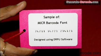 Easy to choose right barcode font