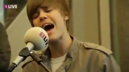 Justin Bieber - Somebody to love - 1live Acoustic Set - May 20, 2010 - Cologne, Germany 