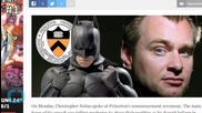 Christopher Nolan Says Princeton Graduates Are Better Than Batman