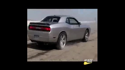 2008 dodge challenger burnout