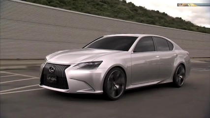 Lexus показа хибрида Lf - Gh Concept Sport Sedan (hd)