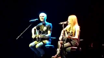 Avril Lavigne & Evan Taubenfeld (vancouver 2011)
