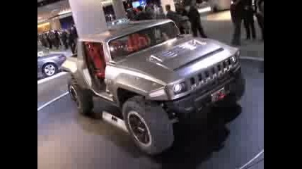Detroit Auto Show 2008 Hummer Hx Concept