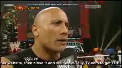 Завръщането на Скалата в Raw 