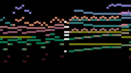 Beethoven 5th Symphony (no. 5, graphical score animation ..