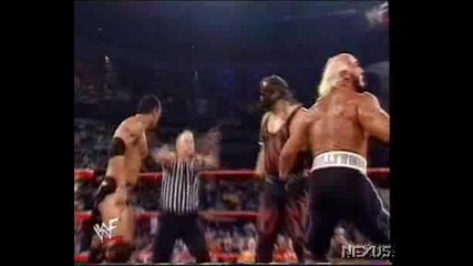 WWF Hollywood Hulk Hogan & The Rock vs. New World Order