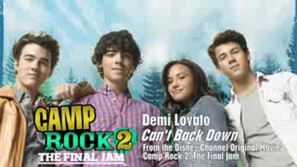 Cant Back Down - Camp Rock 2 The Final Jam (full Hq Song) + Lyrics and Download link 