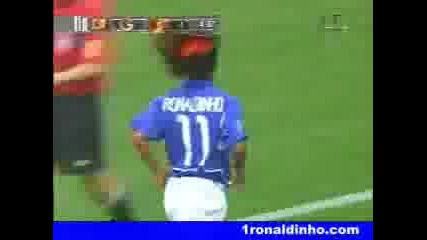 Ronaldinho And His Best Free Kick