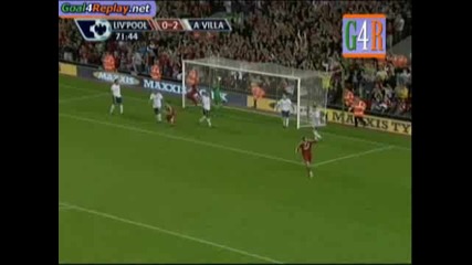 24/08/2009 Liverpool - Aston Villa 1 - 2 Goal na Fernando Torres