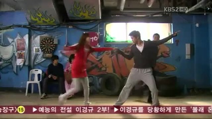 [dream High Ep 6] Hyemi, Jingook, Pilsook & Samdong at dance practice [hd _ Eng Sub]