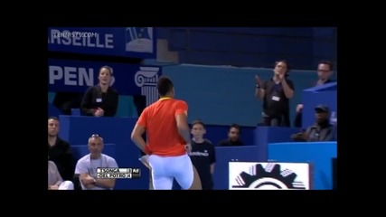 Tsonga vs Del Potro - Marseille 2012