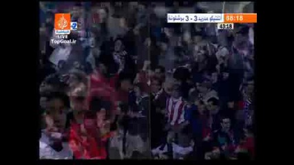 Athletico Madrid 4 - 3 Barcelona (4 - 3 - Aguero)