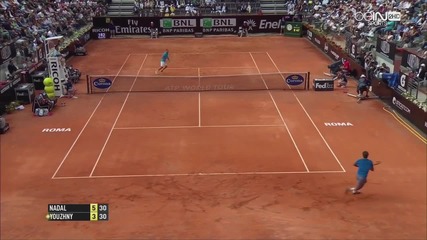 Nadal vs Youzhny - Rome 2014
