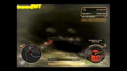 need for speed Most Wanted - gallardo pursuit 