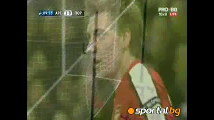 Арсенал унижи Порто c 5 : 0 Всички Голове 