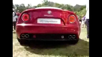 Alfa Romeo 8c Competizione Exhaust.avi