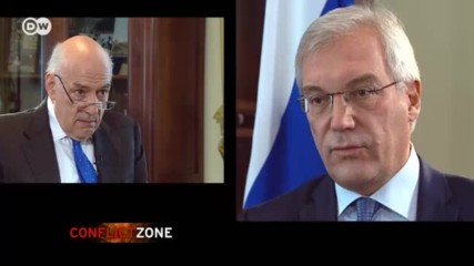 Неудобное интервью DW с постпредом России при НАТО (27.10.2016)