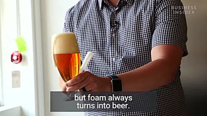 Как се налива правилно бира