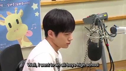 [eng] 150716 Super Junior Kiss the Radio - Infinite (2-2)