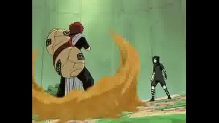 Gaara Vs Sasuke