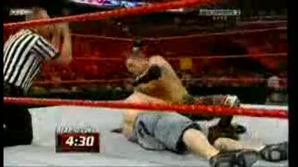 John Cena vs. The Miz ( Wwe Monday Night Raw 270709 )