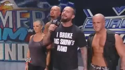 Big Show vs 3 wrestlers - Handicap Match