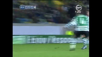 26.11 Спортинг - Барселона 2:5 Лео Меси гол