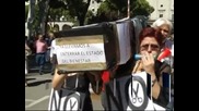 Протести на държавни служители в Испания срещу политиката на икономии
