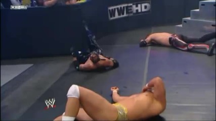Rey Mysterio - Hurricanrana to the Steel Steps
