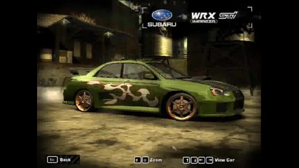 Need For Speed Most Wanted My Cars 