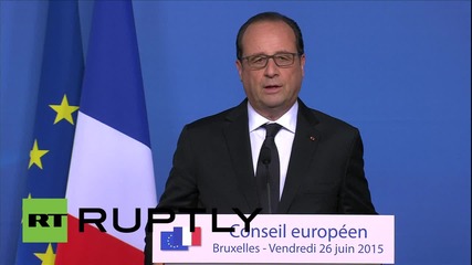 Belgium: Gas factory assault is "terrorist attack" - Hollande