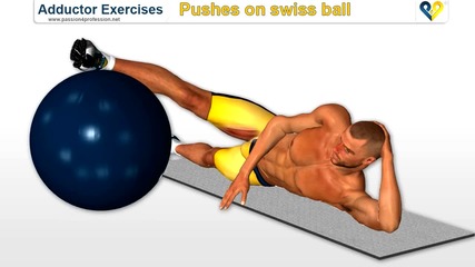 Упражнение за вътрешната част на бедрения мускул с топка Vbox7 