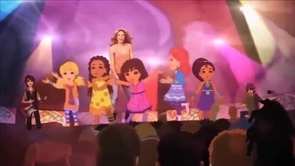 Шакира и Dora's Explorer Girls