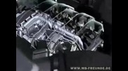 Amg V8 двигател - 3d анимация
