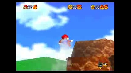 Super Mario64 - Bomb - Omb Battlefield for8 red coins