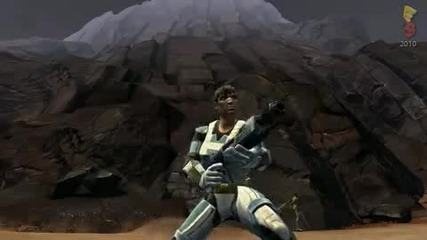E3 2010 Star Wars - The Old Republic Trooper and Smuggler Gameplay 