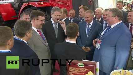 Russia: Medvedev talks import substitution with Governor of Rostov Region