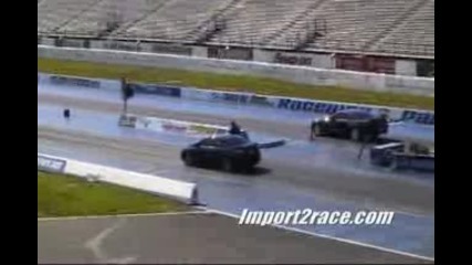 Ford Mustang Gt Vs Honda Civic Si #4