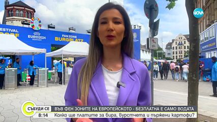 Бира и картофки: Какви са цените по време на UEFA EURO 2024