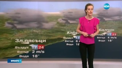Прогноза за времето (01.06.2017 - обедна емисия)
