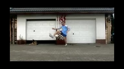 football freestyle skills