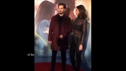 Cagatay Ulusoy & Leyla Lydia Tugutlu at Gala in Stuttgart Delibal 29.12.2015.