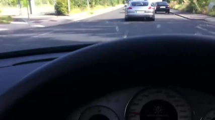 Звук от 700 коня Mercedes Benz E 55 Amg Pp-performance