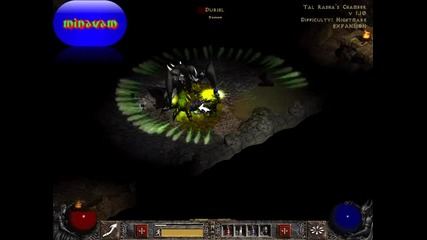 Diablo I I Много бързо убиване на Duriel Difficulty:nightmare